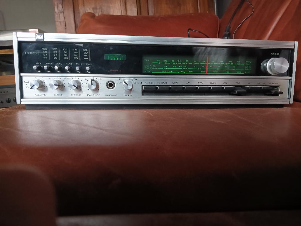 Dual CR230 inclusief Dual speakers en bekabeling, Zo goed als nieuw, Ophalen, Overige merken, Minder dan 60 watt