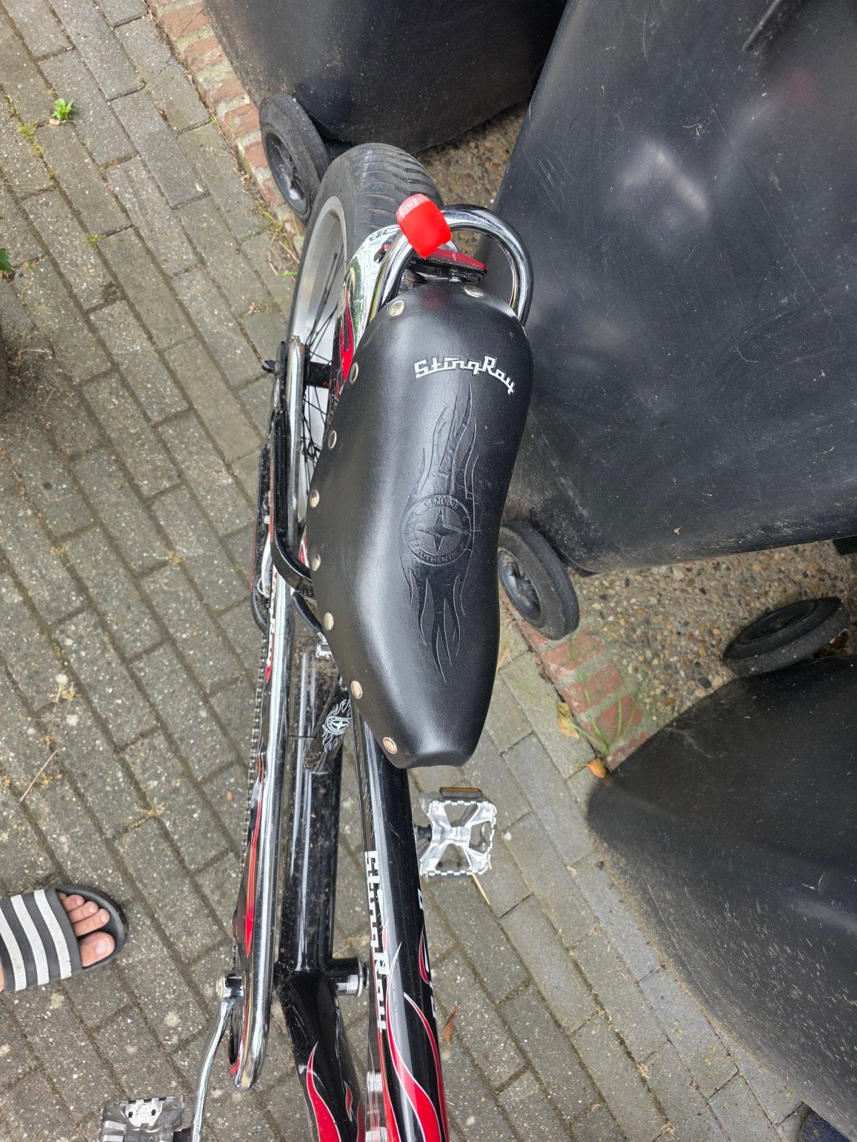 Chopper/lowrider bike, Ophalen