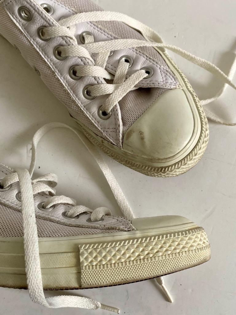 H213 All Star Converse maat 6=39 sneakers gympen schoenen, Wit, Converse, Ophalen of Verzenden, Sneakers of Gympen