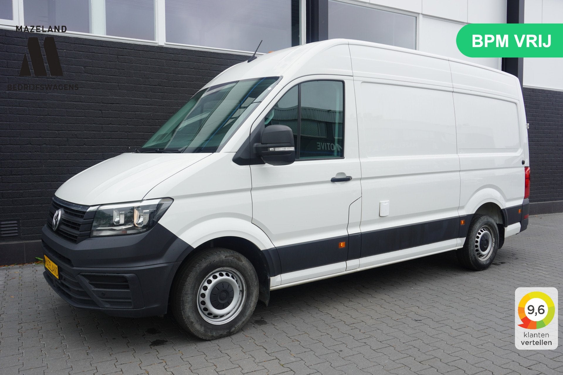 Volkswagen Crafter 2.0 TDI 177PK L3H3 Automaat EURO 6 - Airc, Auto's, Dealer onderhouden, Stof, Gebruikt, 4 cilinders