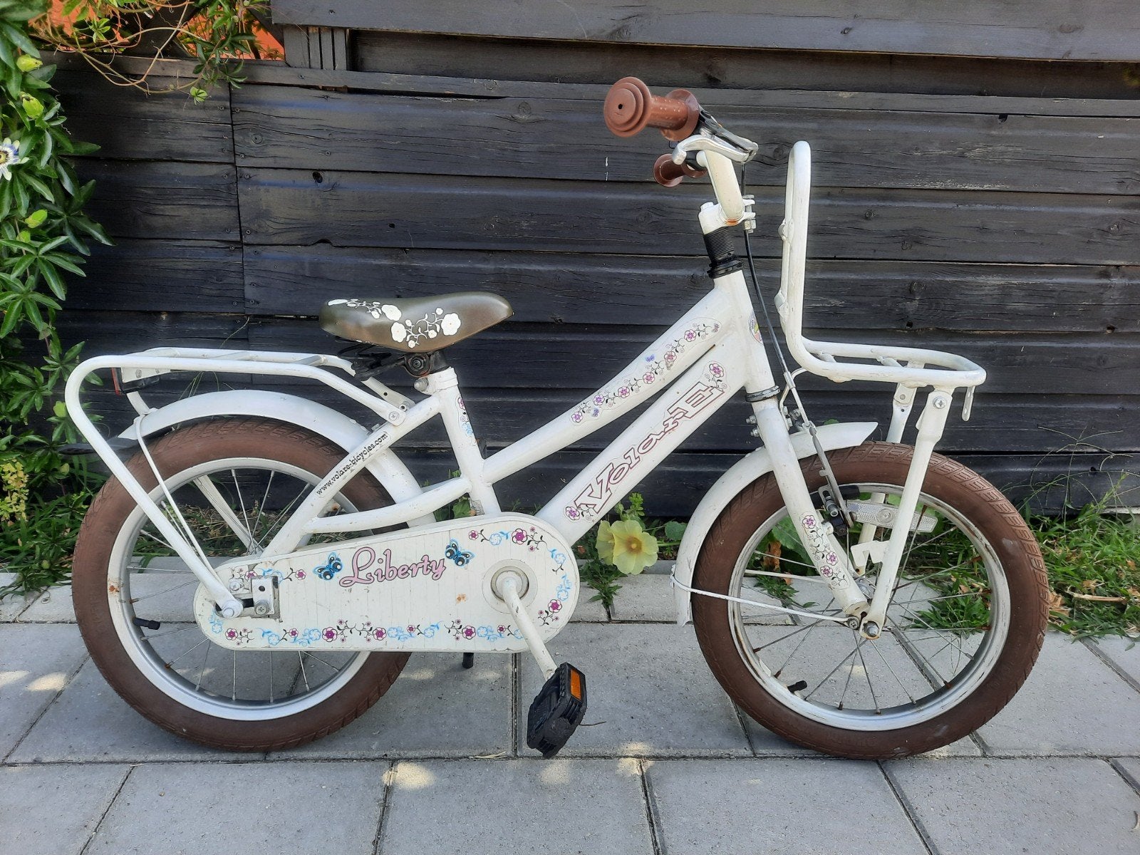 16 inch Transporter Volare liberty (NETTE STAAT), Fietsen en Brommers, Fietsen | Meisjes, Ophalen, Gebruikt, 16 inch, Handrem