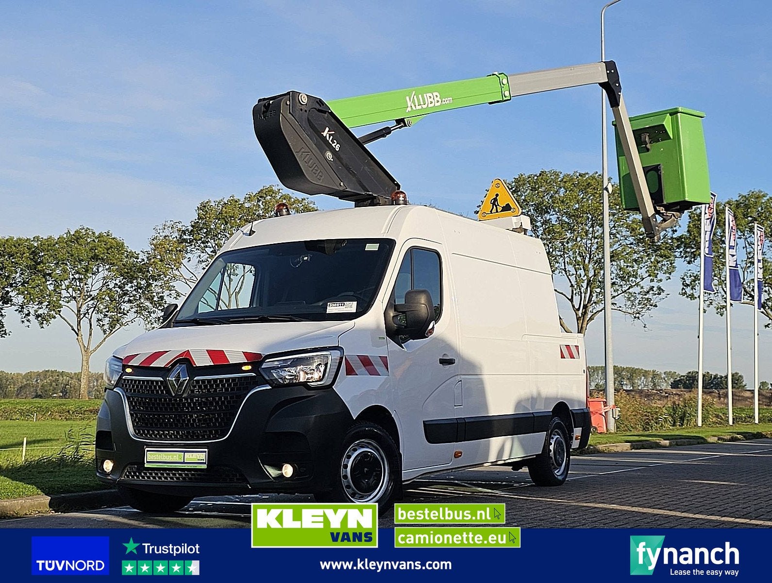 RENAULT MASTER 2.3 dci 145 hoogwerker, Auto's, 145 pk, Gebruikt, Euro 6, Bluetooth