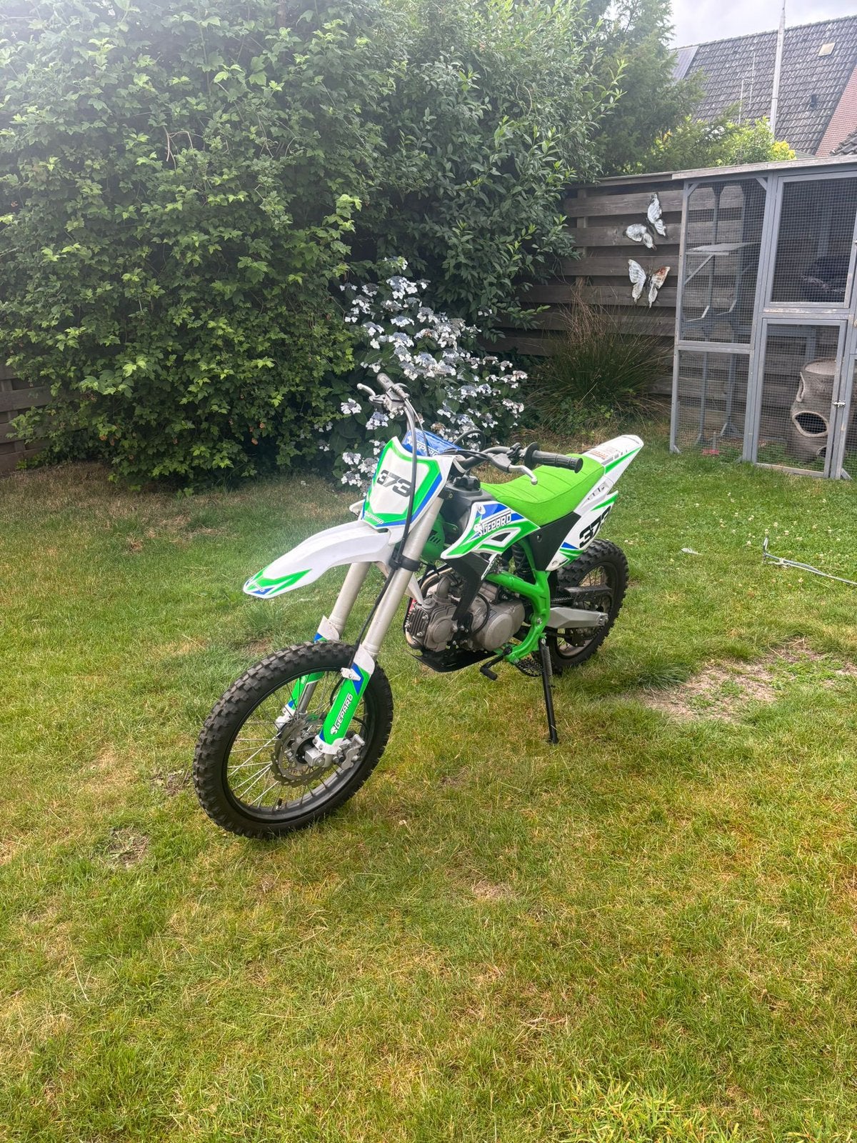 Gepard pitbike 125cc 4t, Fietsen en Brommers, Minibikes, Midibikes en Pitbikes, Ophalen, Gebruikt, 125 cc, Pitbike
