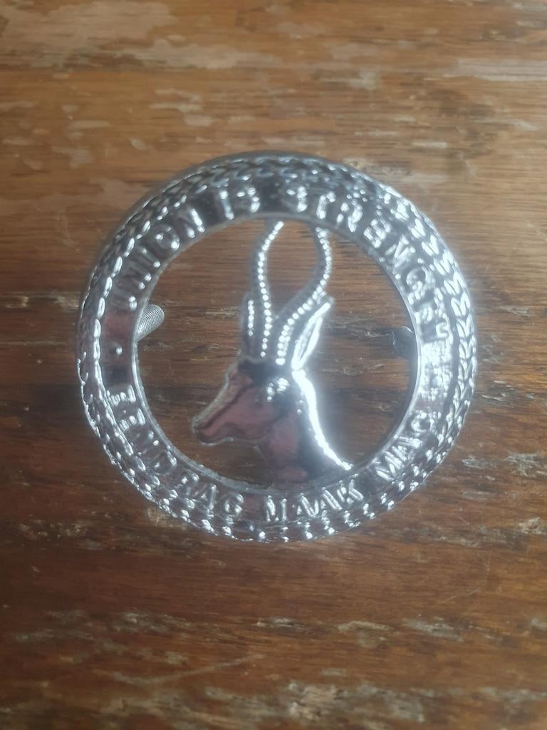 Petembleem 1st South African Infantry, Ophalen of Verzenden, Landmacht, Overige gebieden, Embleem of Badge