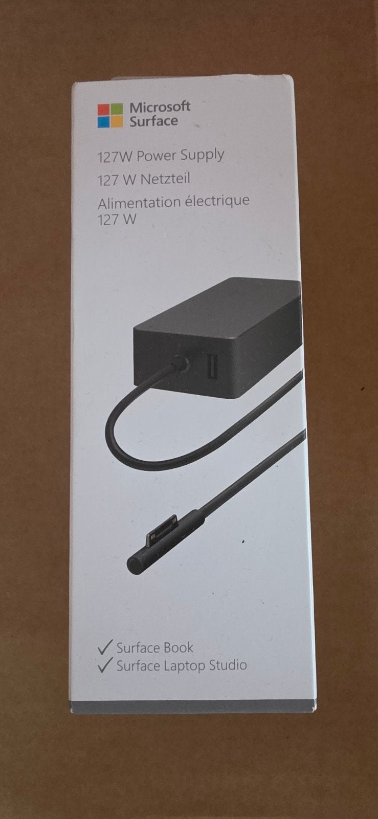 Microsoft Surface 127W Voeding - Nieuw in doos, Microsoft, Support@microsoft.com, Nieuw, One Microsoft Way, Redmond, WA 98052 USA
