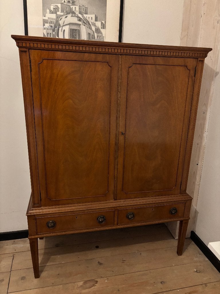 Slanke antieke kast [rond 1900], Ophalen of Verzenden