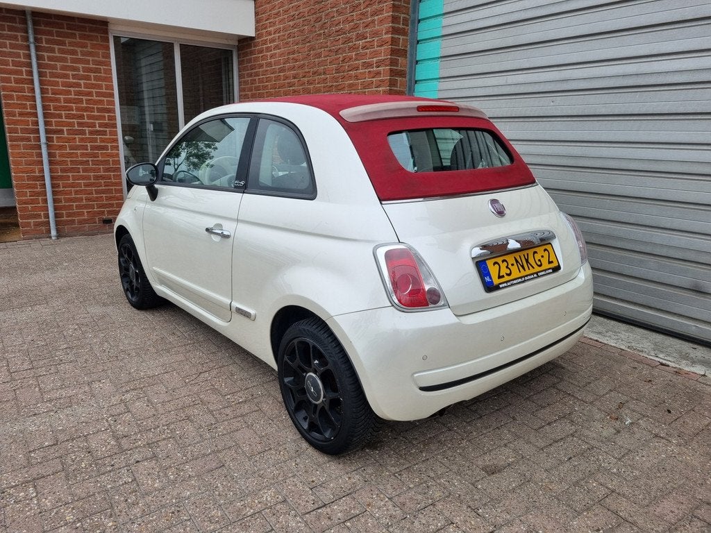 Fiat 500 C 1.2 Pop Cabrio Airco! Bj:2010 NAP!, Auto's, Fiat, Euro 5, Gebruikt, Cabriolet, Origineel Nederlands
