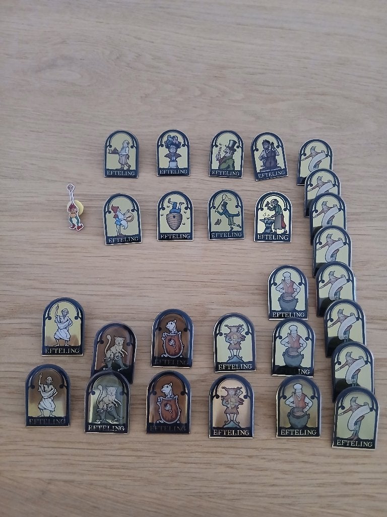 Efteling pins, Ophalen, Nieuw, Button of Speldje