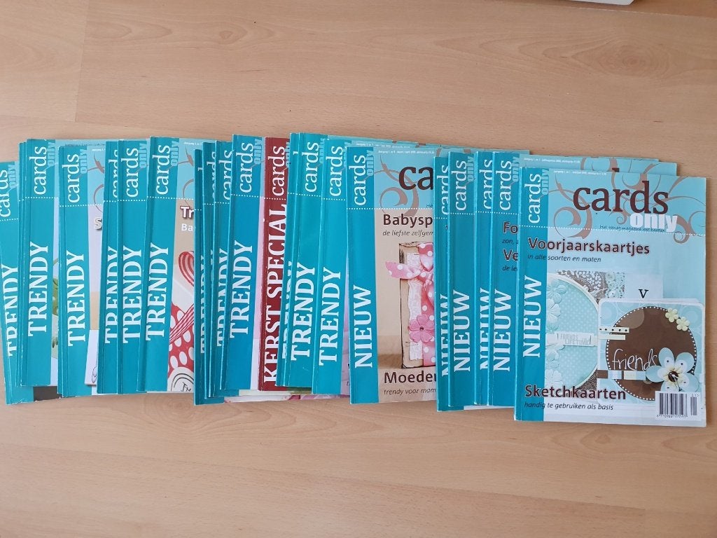 Cards Only - het Trendy magazin voor kaarten, Ophalen of Verzenden, Zo goed als nieuw, Overige thema's, Overige typen