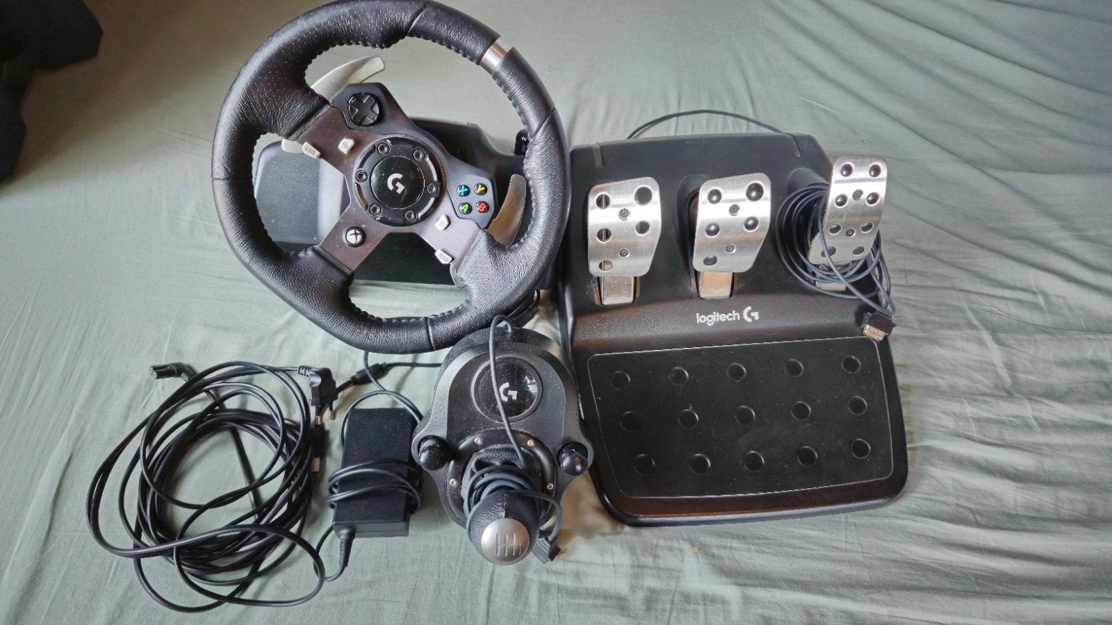 Logitech G920 + Shifter, Racestuur, Force feedback, Ophalen of Verzenden, Zo goed als nieuw