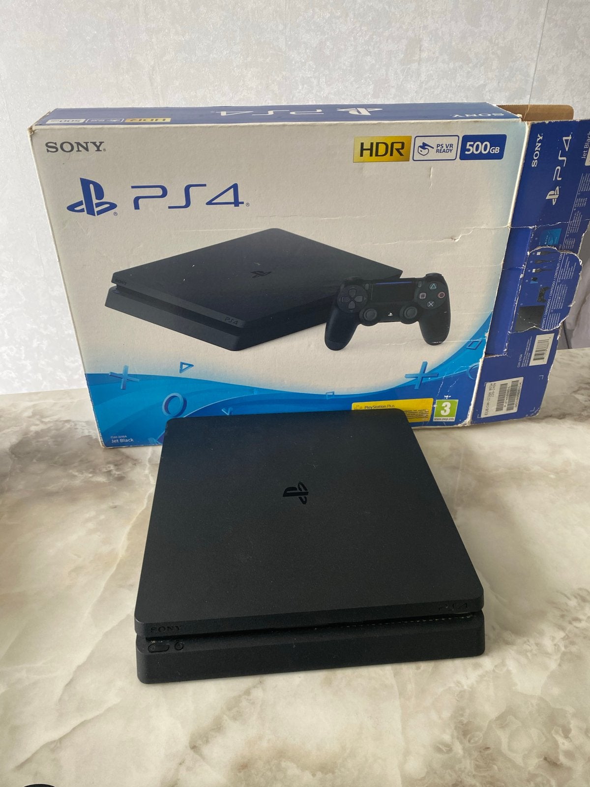 PlayStation 4, Ophalen of Verzenden, Zo goed als nieuw, Met 1 controller, Slim