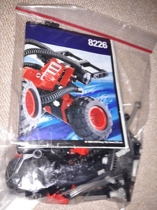 Lego Technic 8226 Mud Masher en 8229 Tread Trekker - Offroad, Gebruikt, Lego, Compleet, Ophalen of Verzenden