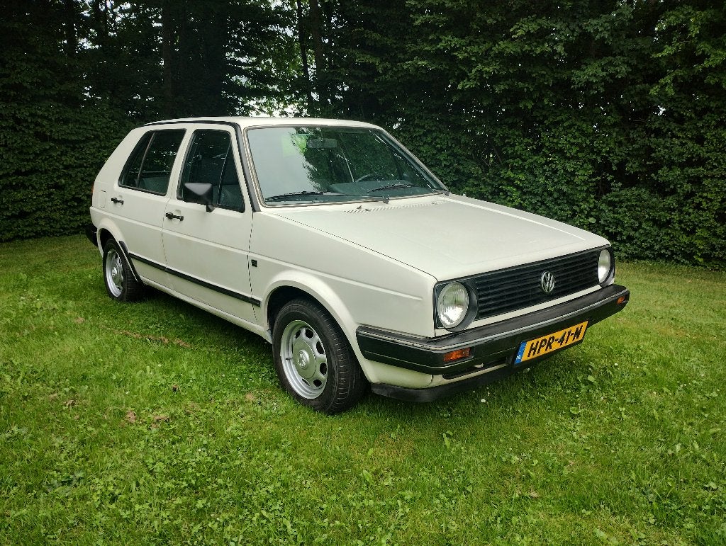Volkswagen 1.6 Diesel  5 drs1986 oldtimer wegenbelastingvrij, 450 kg, 54 pk, Zwart, 800 kg