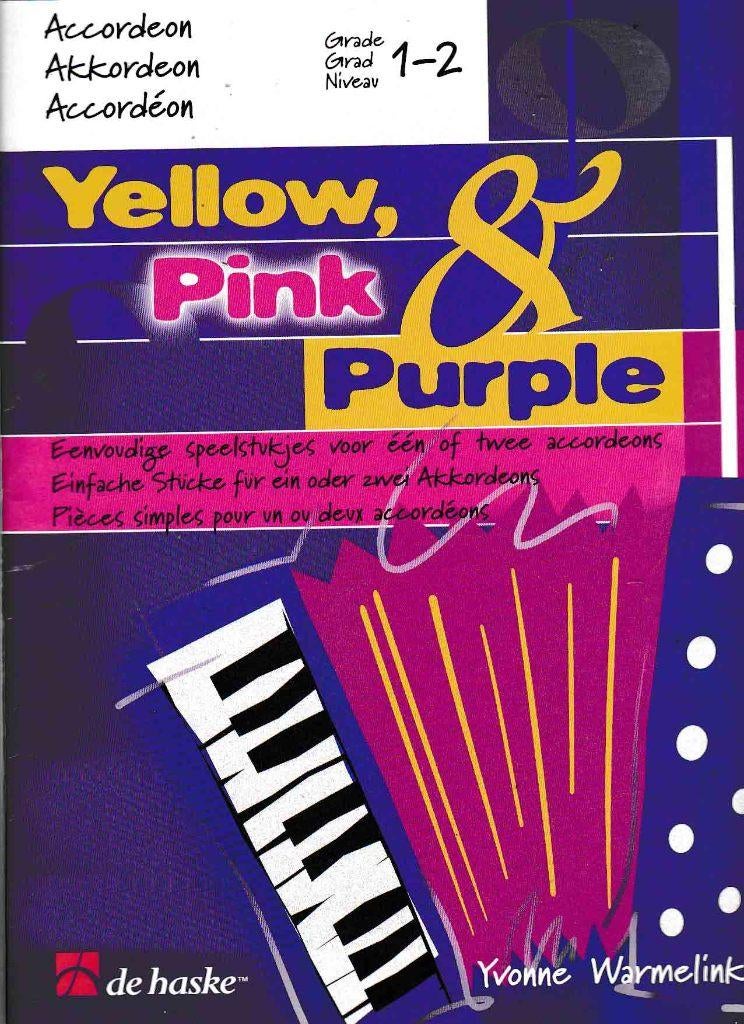 Yellow Pink Purple Accordeon ( 409 ), Gebruikt, Verzenden, Artiest of Componist, Populair
