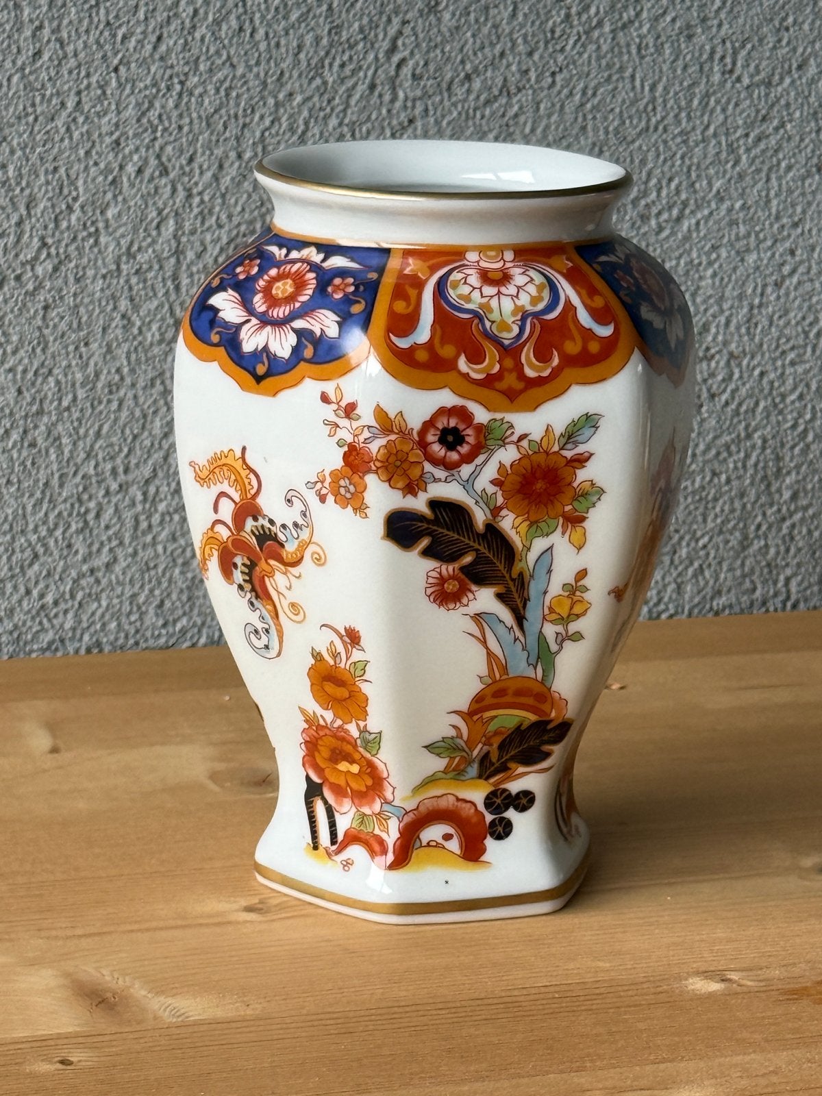 Mooie Mareuther vaas met bloemmotief, Antiek en Kunst, Ophalen
