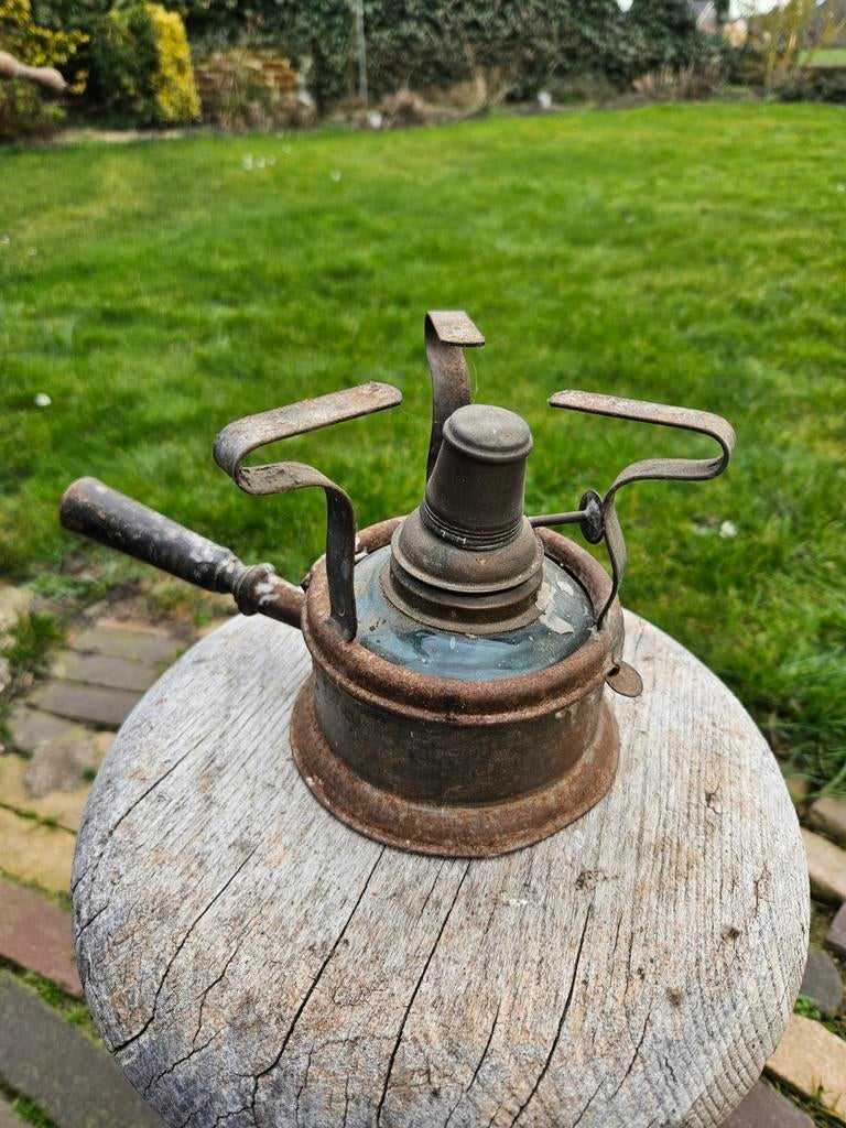 Vintage Oliekachel, Ophalen of Verzenden