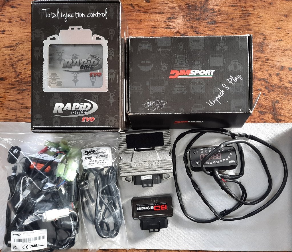Rapid Bike EVO Module Yamaha Tenere 700 of MT07 21-24 Euro5, Ophalen, Gebruikt