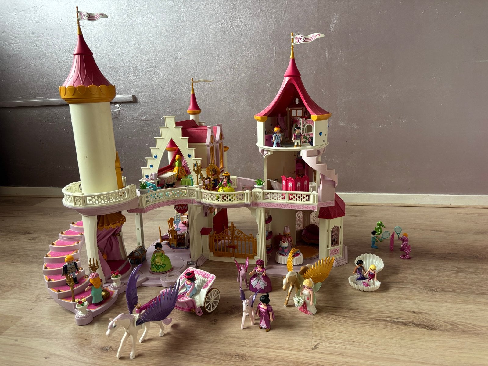 Playmobil Prinsessenkasteel 5142 met heel veel extra’s, Ophalen of Verzenden, Gebruikt, Meisje