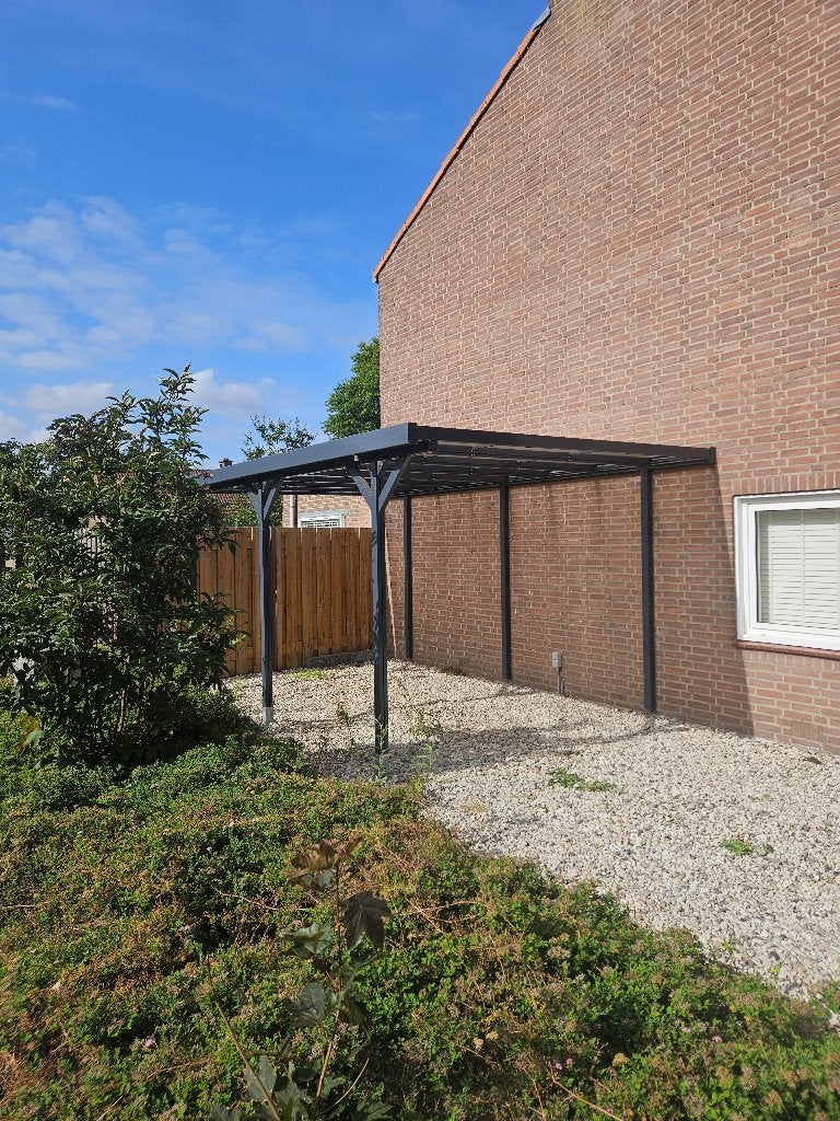 Carport Auto - 3000 x 5000 x 2200/2300 - 2,5 jaar gebruikt, Tuin en Terras, Overkappingen, Zo goed als nieuw, Carport, Ophalen