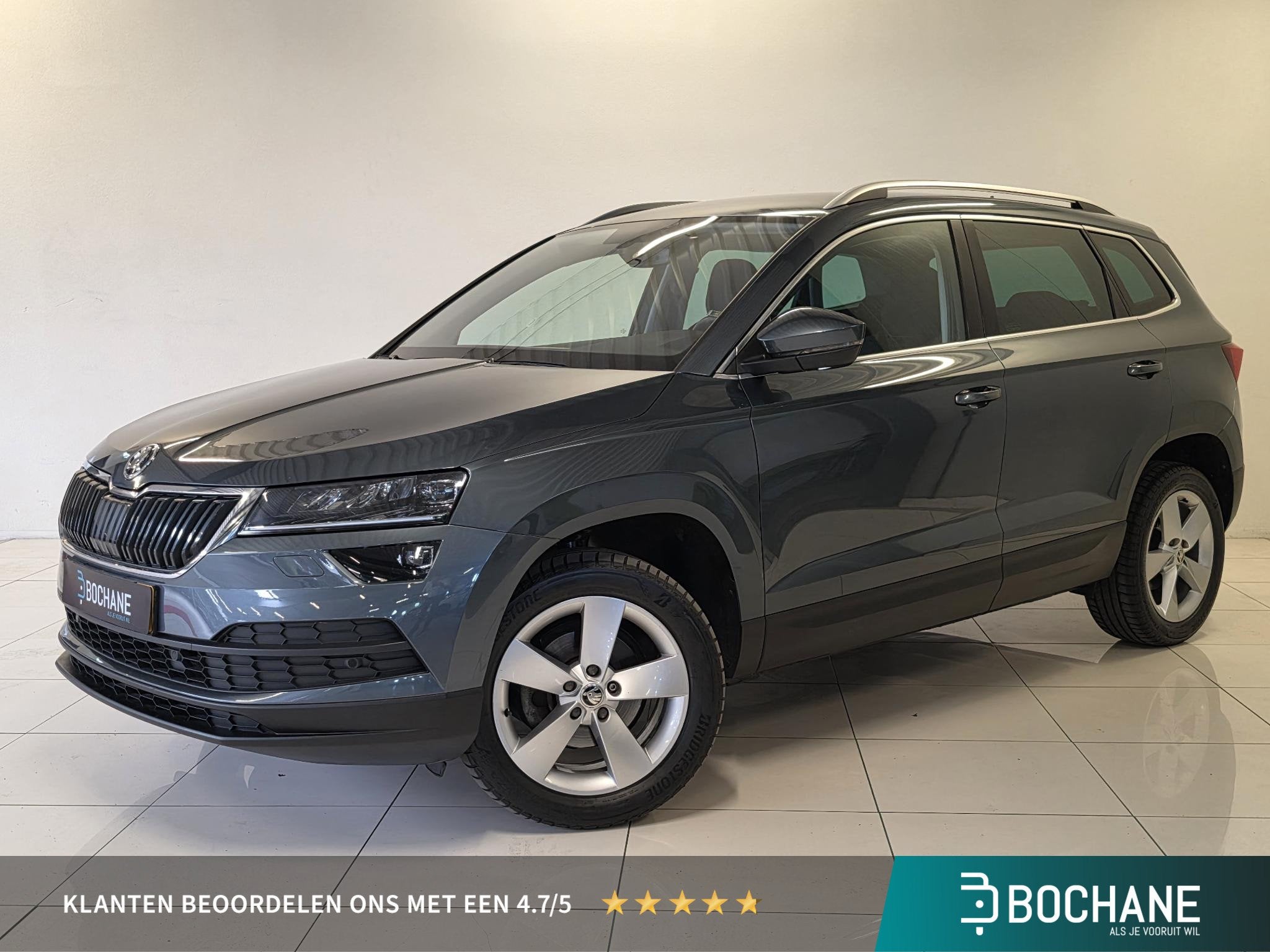 Skoda Karoq 1.5 TSI ACT Style | Navigatie | Stoelverwarming, Auto's, Dealer onderhouden, Stof, 4 cilinders, Bedrijf