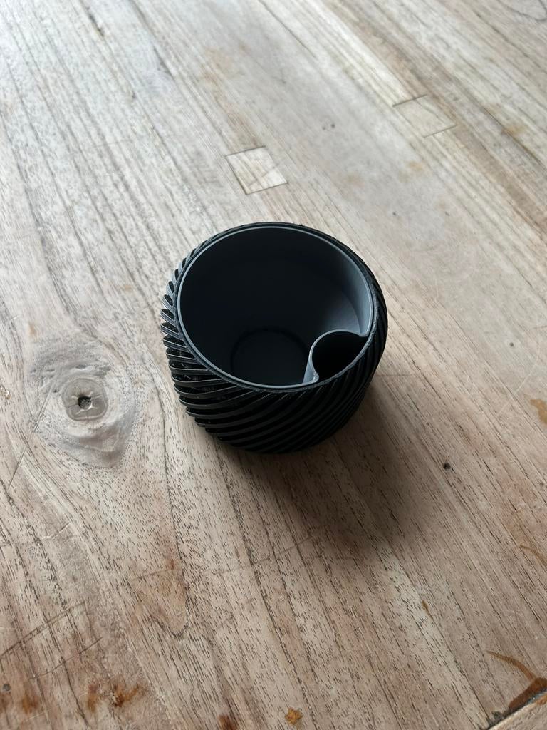 Bloempot, Kunststof, Rond, Binnen, Ophalen of Verzenden