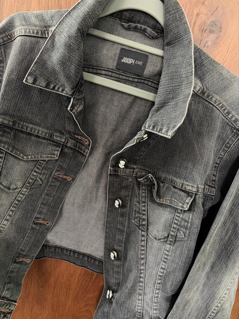 Joop! Jeans spijkerjack in maat 40, Verzenden, Zo goed als nieuw, Maat 38/40 (M), Grijs