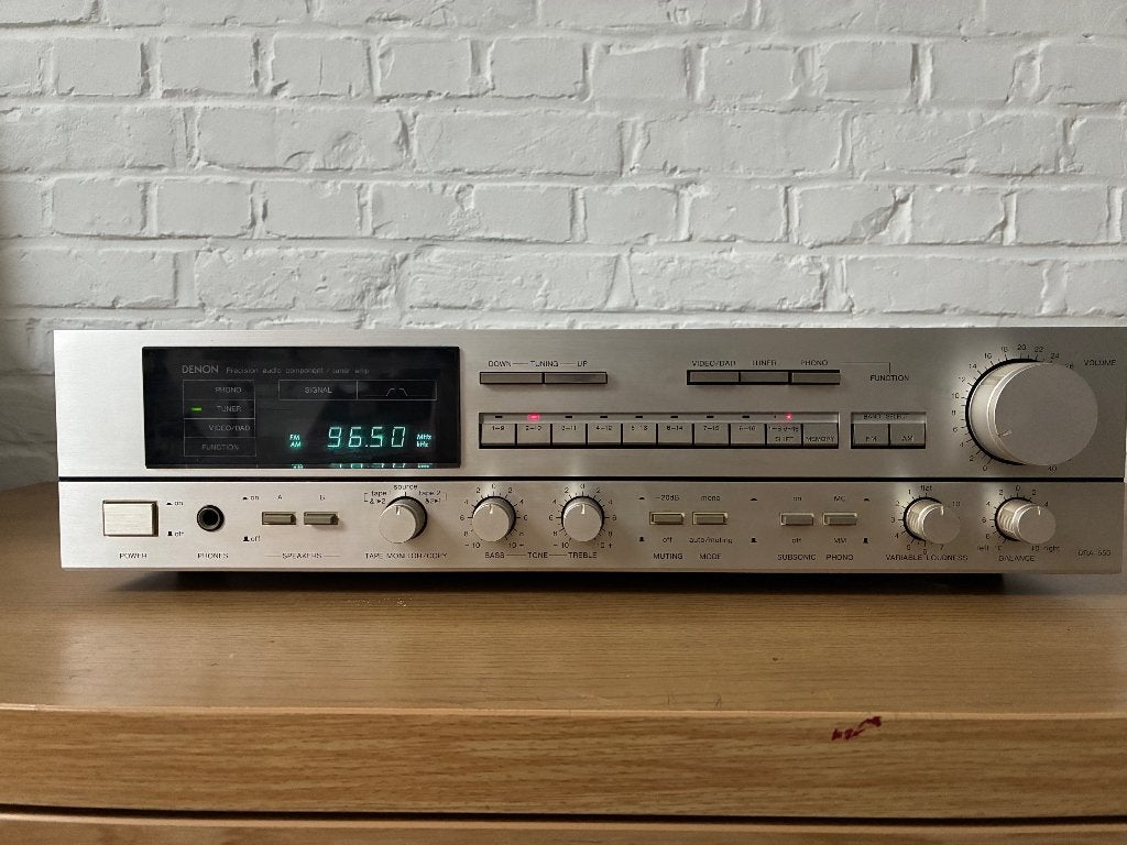 DENON DRA 550 Receiver, Ophalen, Gebruikt, Denon, Minder dan 60 watt