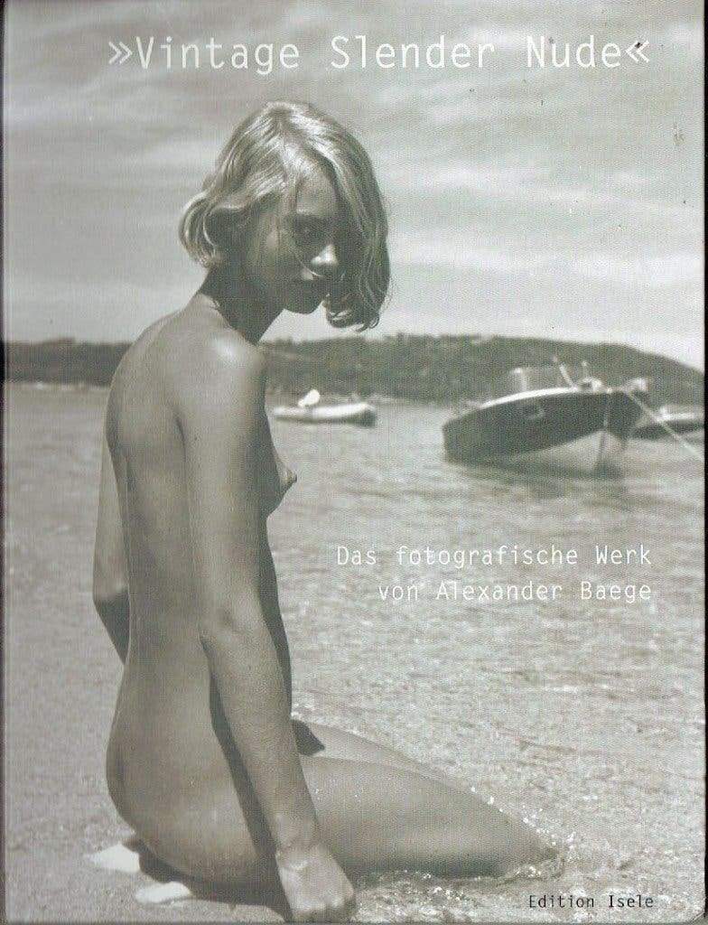 Alexander Baege Vintage Slender Nude Das fotografische Werk, Verzenden, Zo goed als nieuw, Fotografen