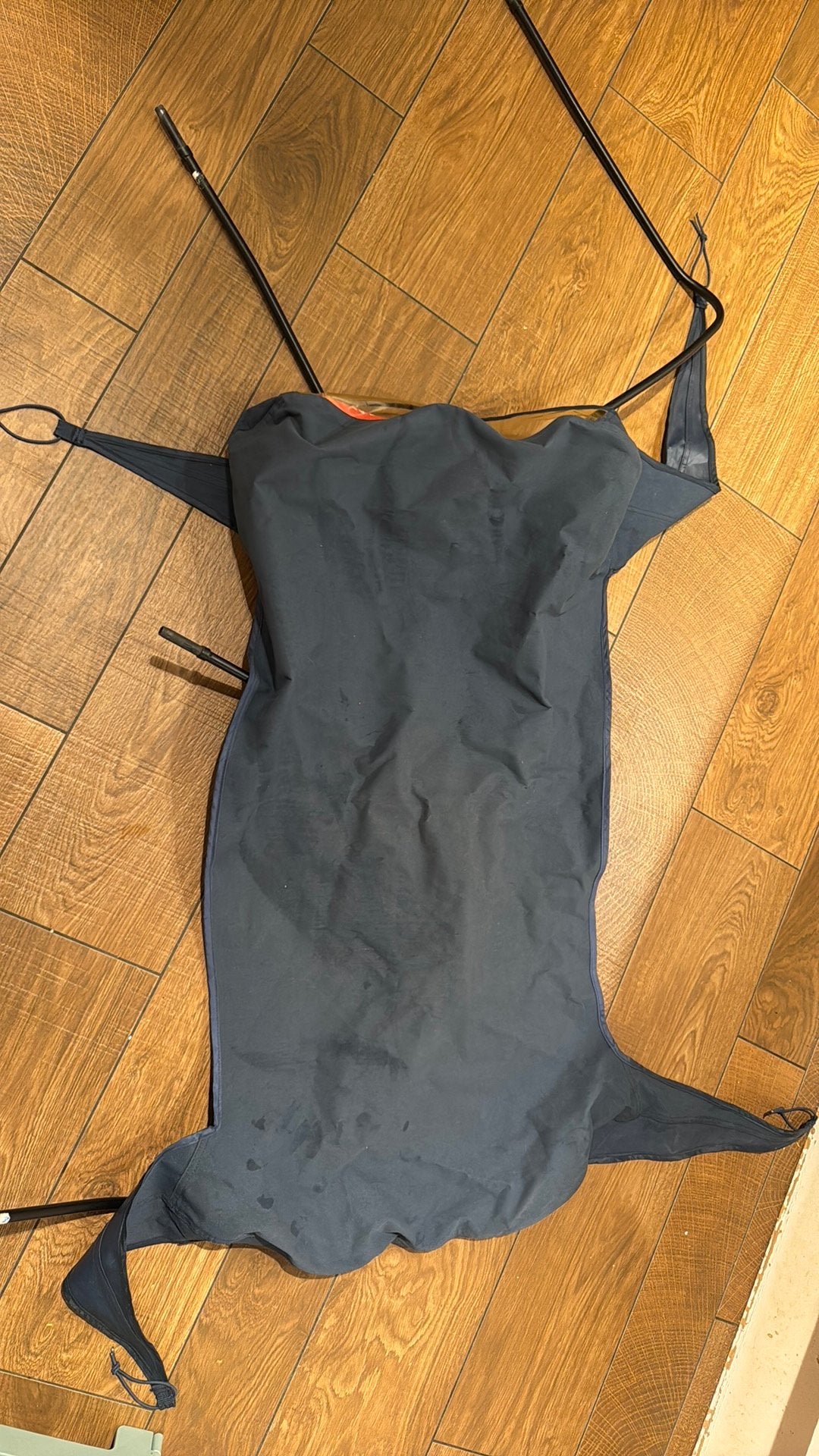 Zomer tent voor Babboe Curve bakfiets blauw, Ophalen, Gebruikt, Overige typen