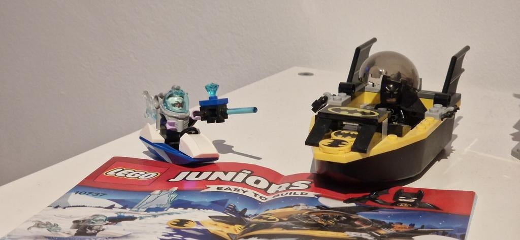 Lego Juniors 10737 Batman vs. Mr. Freeze, Ophalen, Compleet, Overige thema's, Lego