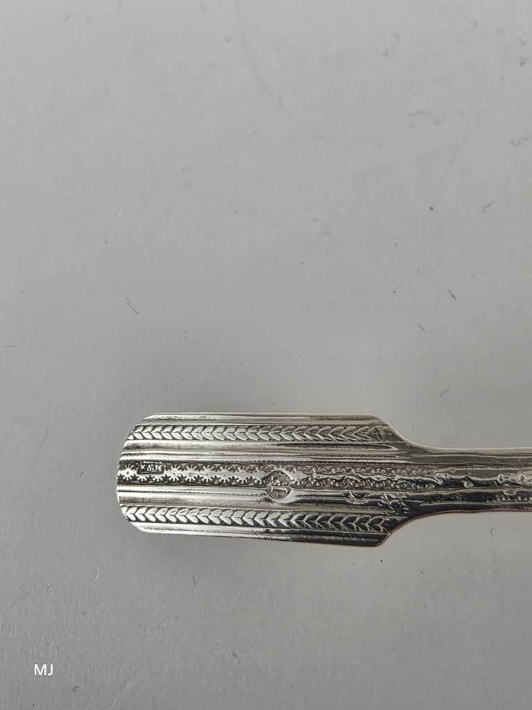Zilveren theeschep                                       Z72, Antiek en Kunst, Ophalen of Verzenden, Zilver