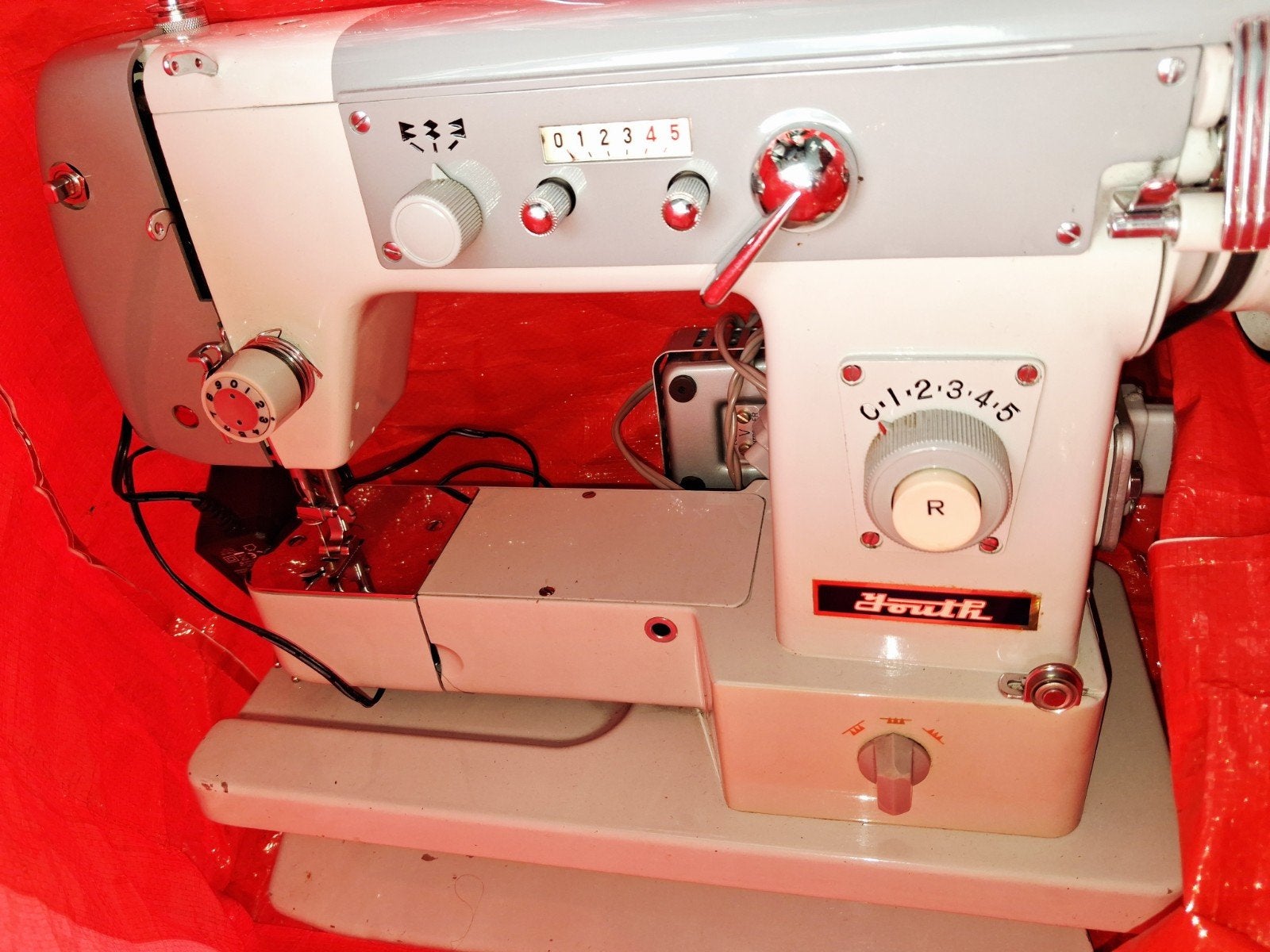 Vintage Naaimachine Youth - Goed Werkende, Ophalen of Verzenden, Zo goed als nieuw, Naaimachine