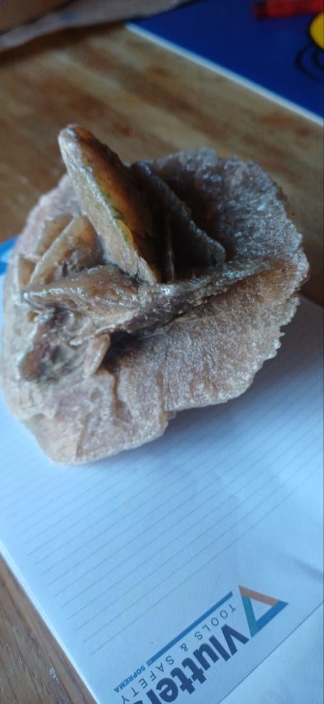 Woestijnroos steen - Uniek mineraal exemplaar, Verzamelen, Ophalen of Verzenden, Mineraal
