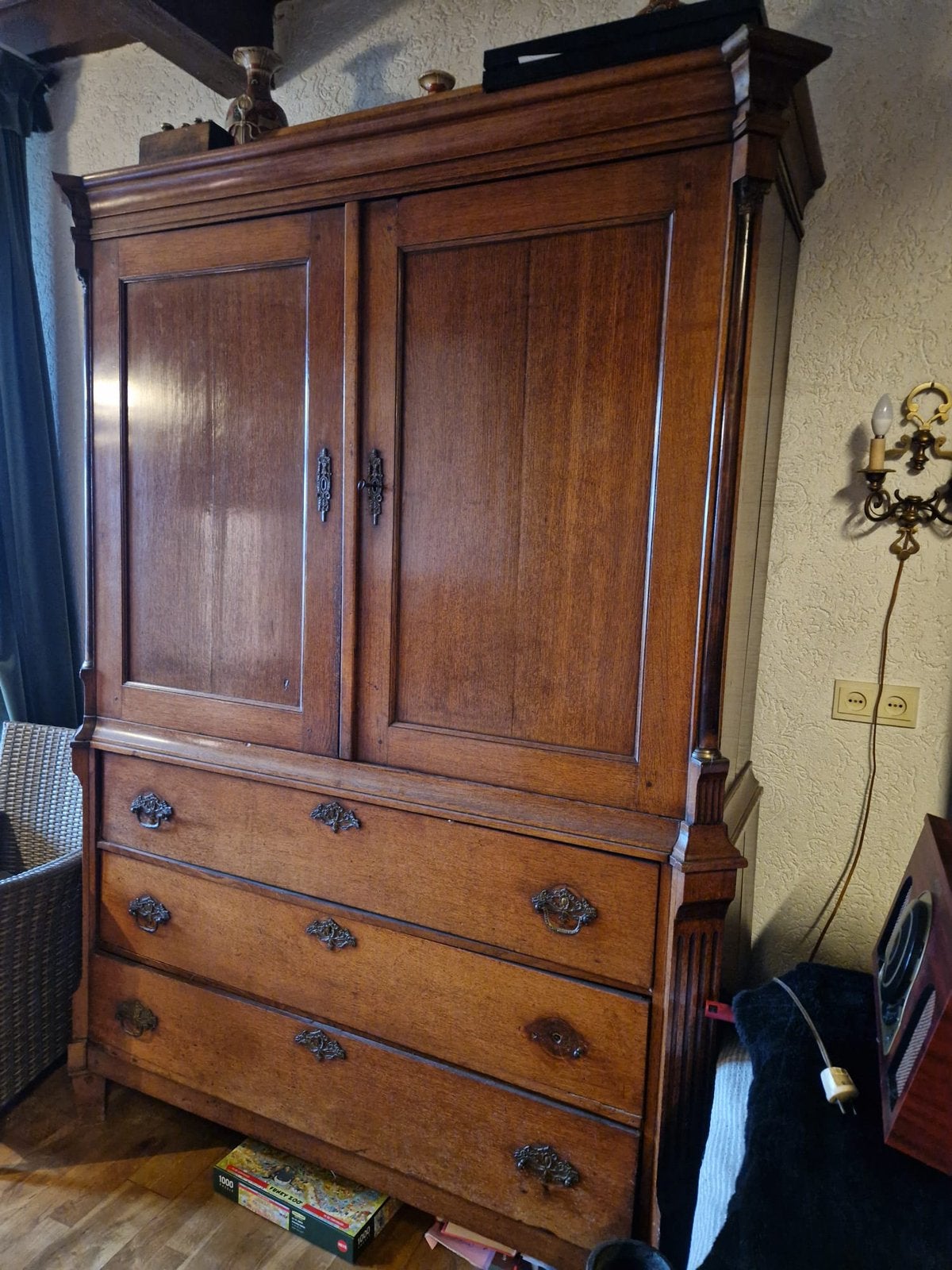 Oud hollands kabinet, Antiek en Kunst, Antiek | Meubels | Kasten, Ophalen
