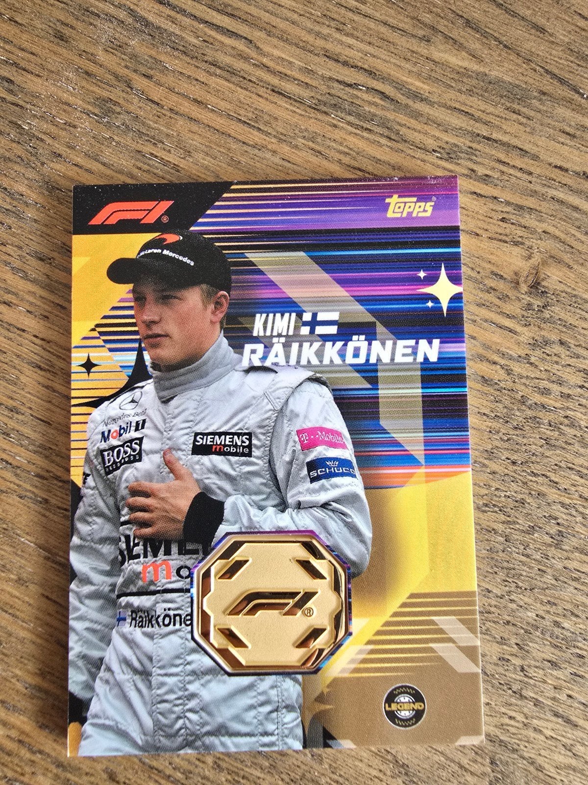 2026 Topps Turbo Attax F1 Kimi Räikkönen Legend Relic kaart, Verzenden, Nieuw, Overige sporten, Spelerskaart