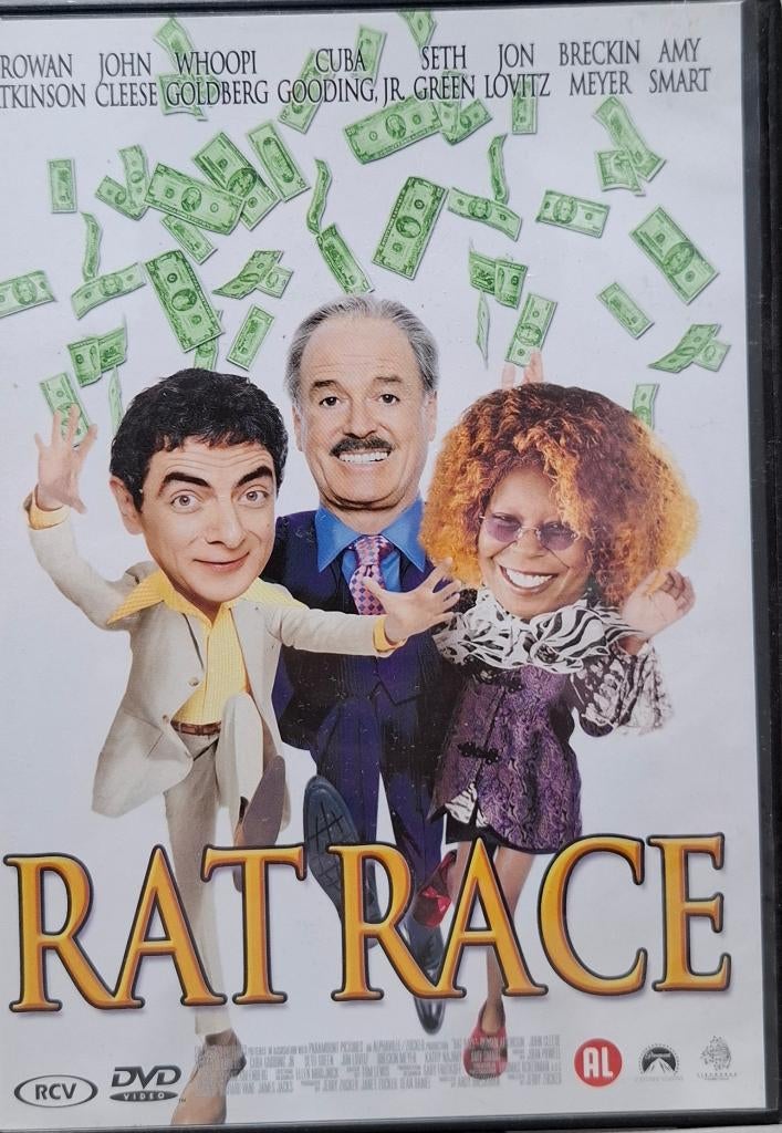 Ratrace dvd KRASVRIJ, Alle leeftijden, Ophalen of Verzenden, Zo goed als nieuw