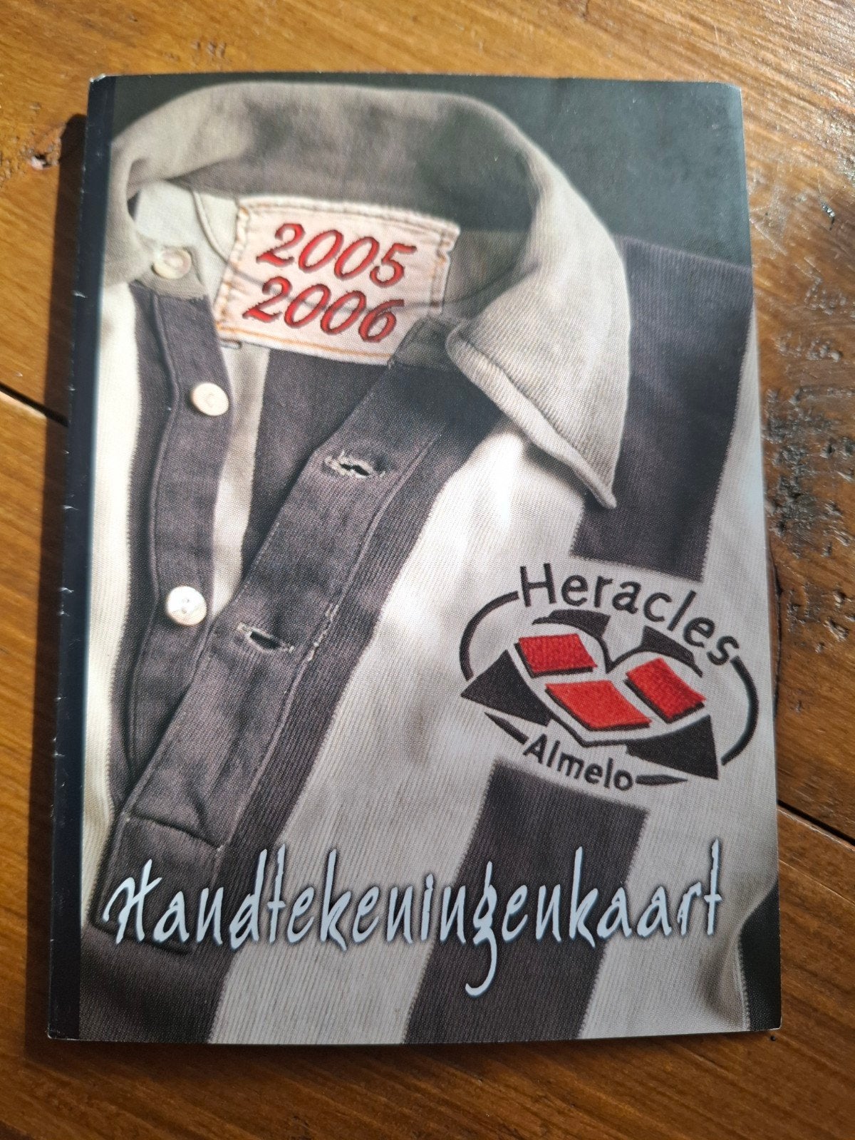 Heracles Almelo Handtekeningenkaart 2005-2006, Ophalen of Verzenden, Zo goed als nieuw, Balsport