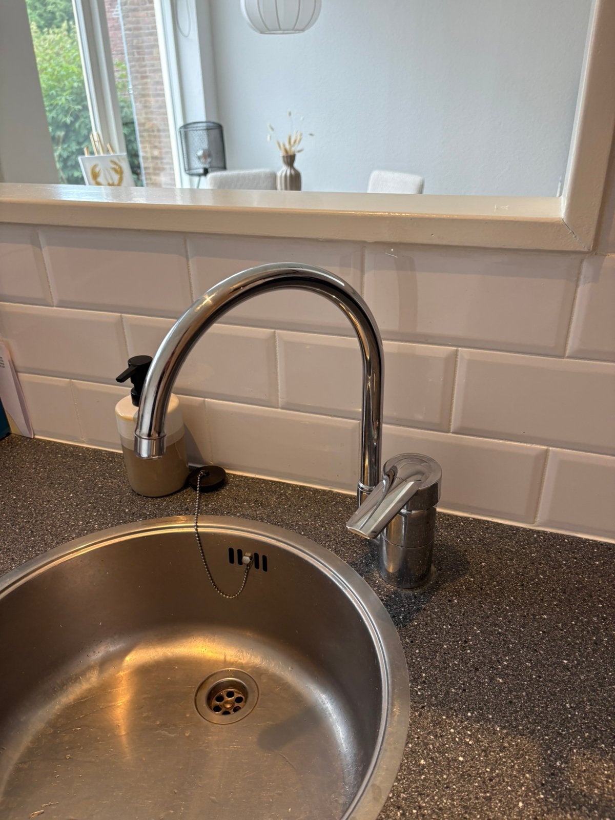 GROHE Keukenkraan, Ophalen, Minder dan 50 cm, Zo goed als nieuw, Minder dan 25 cm