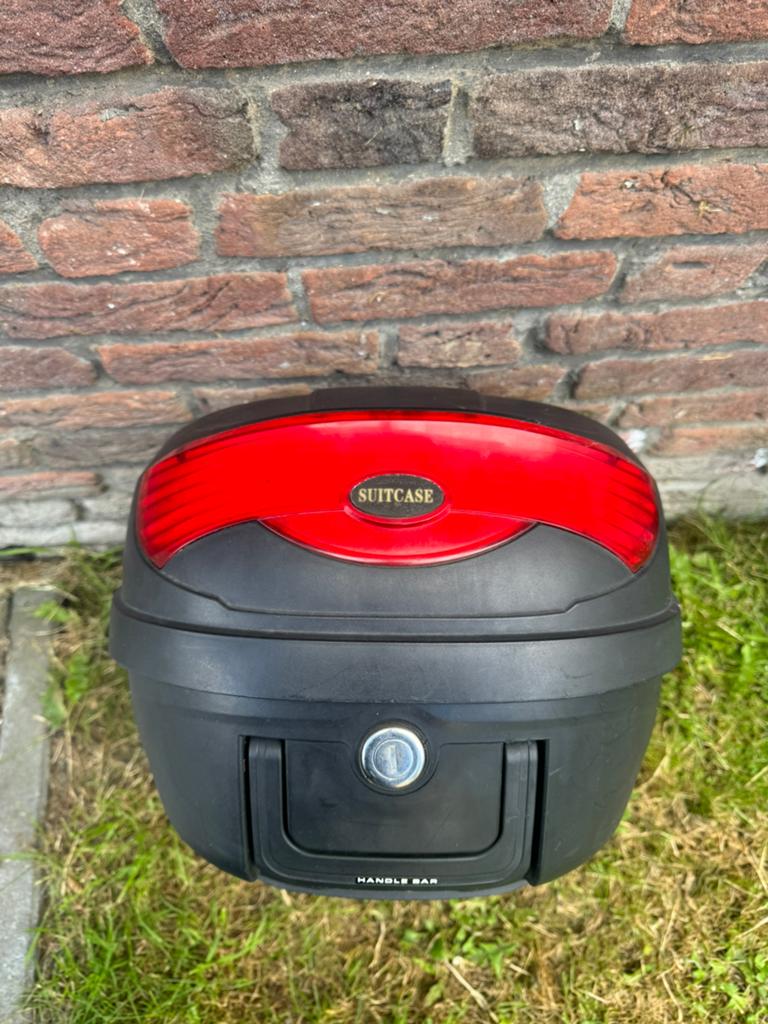 SUITCASE helmkoffer (groot model), Motoren, Accessoires | Koffers en Tassen, Ophalen of Verzenden, Gebruikt