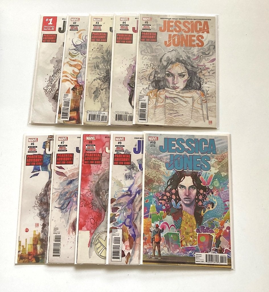Jessica Jones #1-18 (set) Marvel Comics 2016, Brian Michael Bendis, Amerika, Complete serie of reeks, Ophalen
