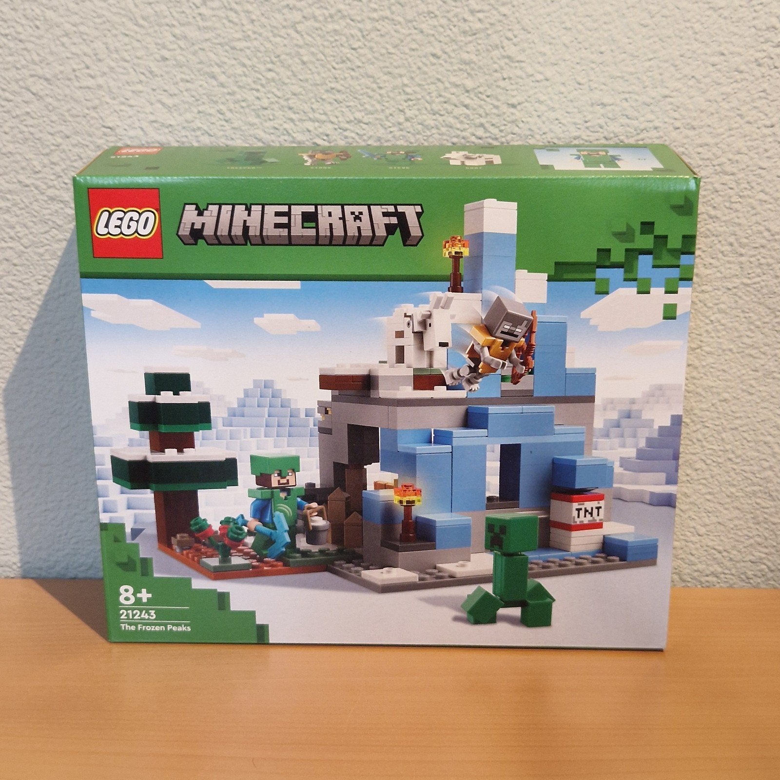 Lego minecraft 21243 the frozen peaks, nieuw, Minecraft, Lego, Nieuw, Ophalen of Verzenden