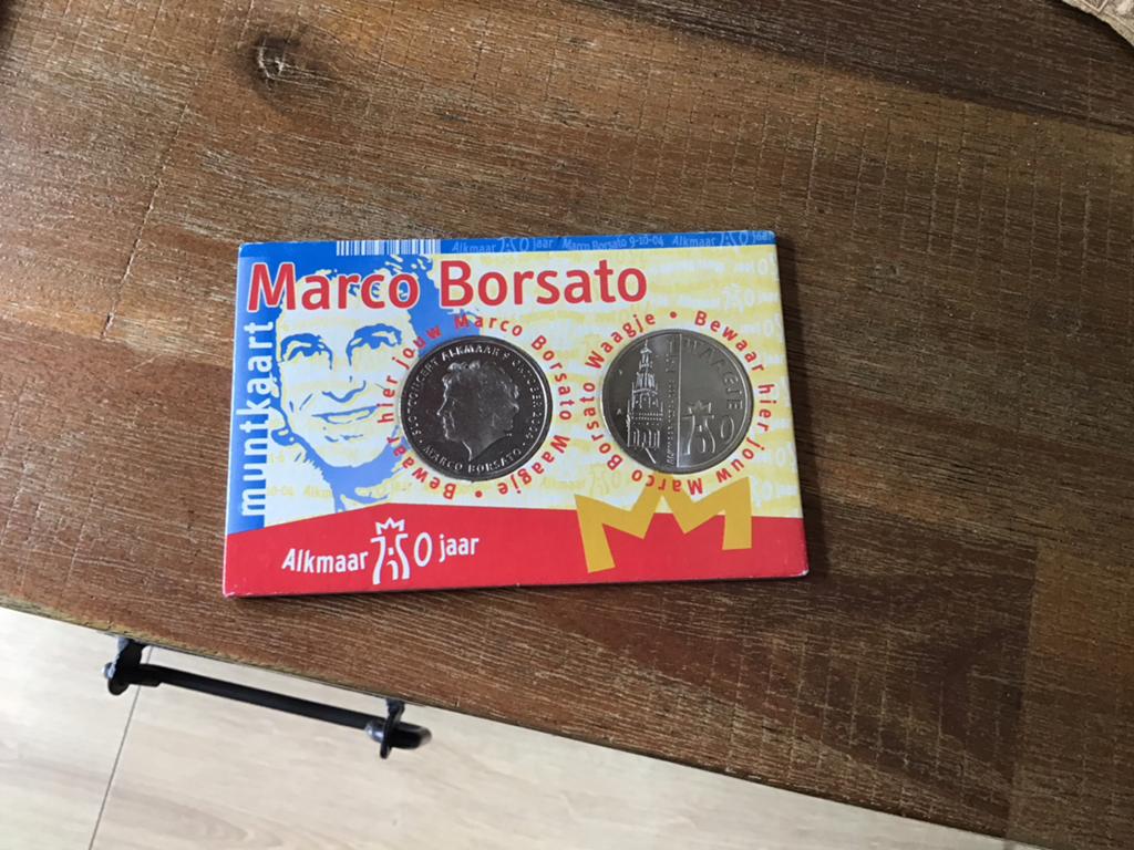 Diverse verzamelmunten: Marco Borsato en Vredes Vijfje, Ophalen of Verzenden, Losse munt
