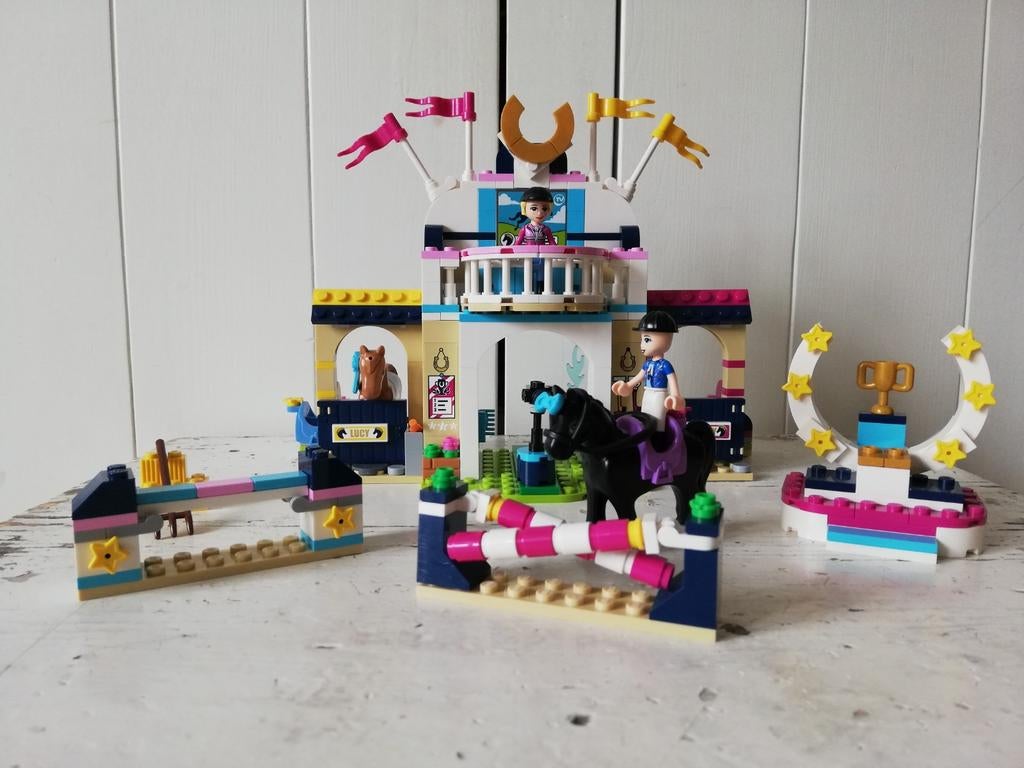 Lego Friends 41367 Stephanie's paardenconcours, Ophalen of Verzenden, Gebruikt, Complete set, Lego