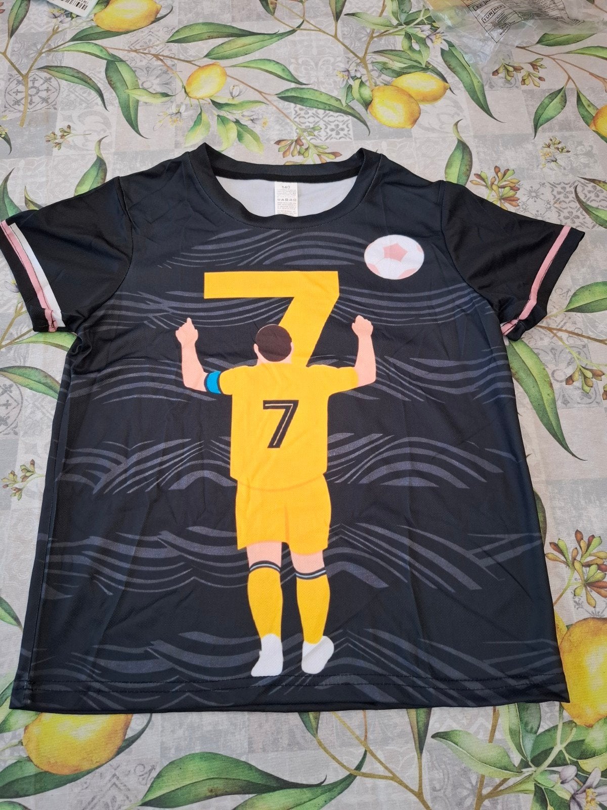 Ronaldo shirt maat 140 (9/10 jaar) nieuw in plastic zakje, Kinderen en Baby's, Ronaldo, Nieuw, Ophalen of Verzenden, Shirt of Longsleeve