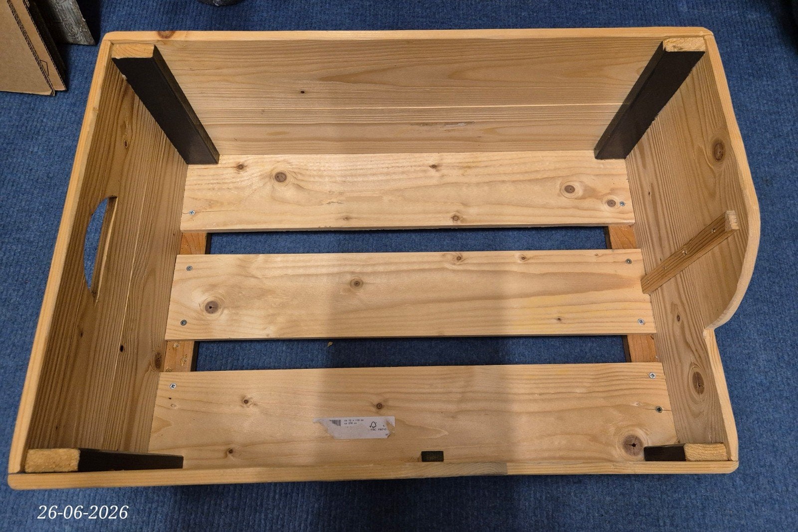 Houten Honden mand/ bak., Ophalen of Verzenden
