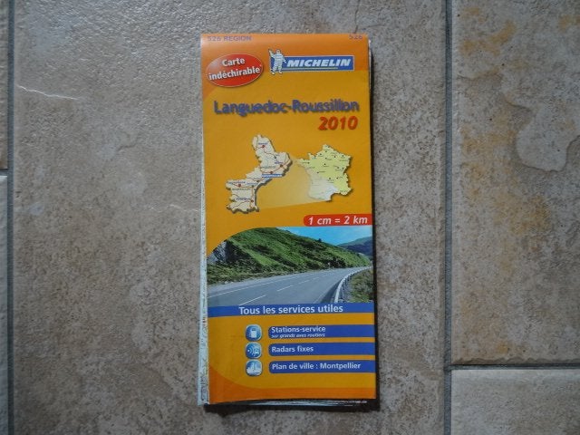 michelin wegenkaart 526 Languedoc Roussillon, Gard, Herault, Boeken, Ophalen of Verzenden, 2000 tot heden, Frankrijk, Landkaart