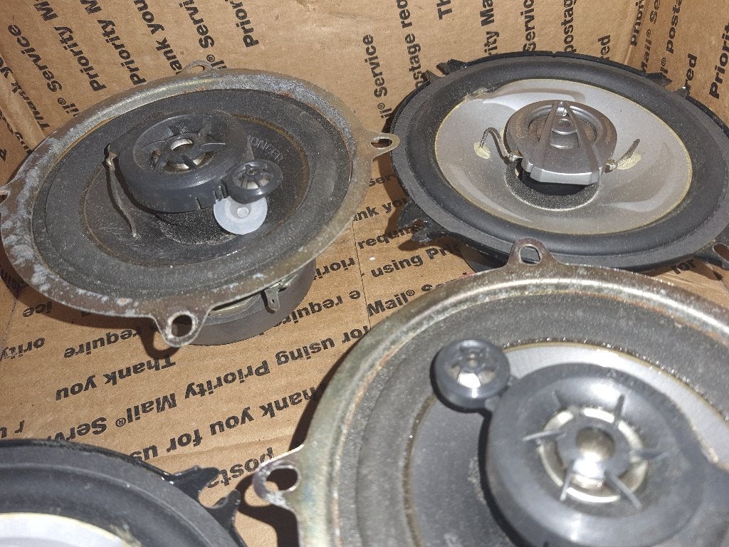 auto inbouw speakers pioneer, Auto diversen, Ophalen of Verzenden, Gebruikt