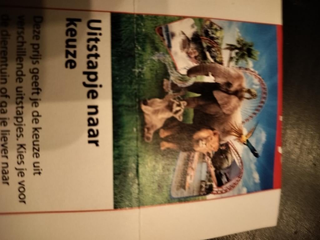 4 kaartjes uitstapje naar keuze, Tickets en Kaartjes, Drie personen of meer, Ticket of Toegangskaart