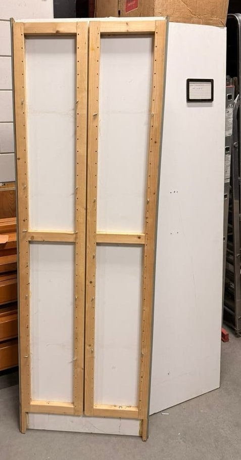 Lundia panelen voor stellingen 188 hoog en 62 breed, Ophalen, Gebruikt