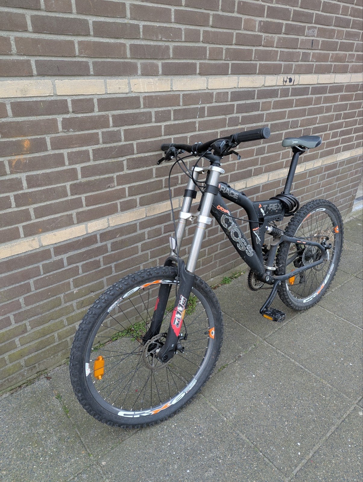 Gebruikte Cross T-Rex Downhill MTB, Fietsen en Brommers, Fietsen | Mountainbikes en ATB, Overige merken, Gebruikt, 49 tot 53 cm